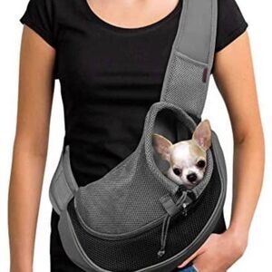 YUDODO Pet Dog Sling Carrier Breathable Mesh Travel Sling Carrier Dogs Cats NEW